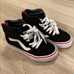 Vans high top shoes